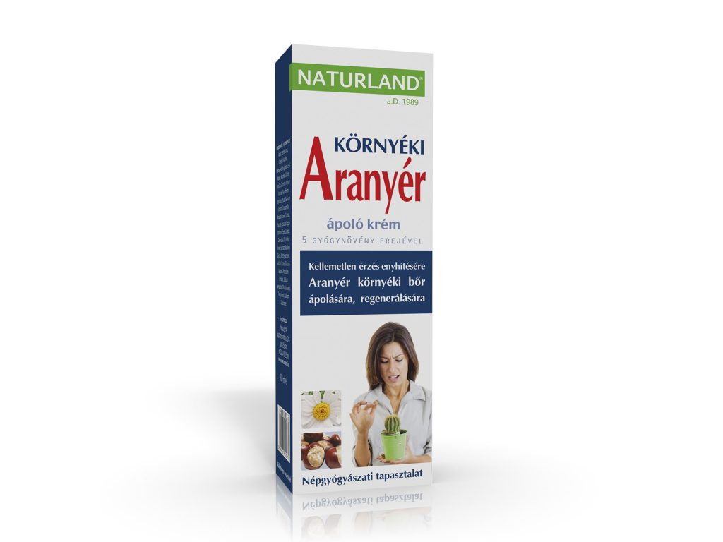 NATURLAND ARANYÉR KÖRNYÉKI ÁPOLÓ KRÉM 100ML
