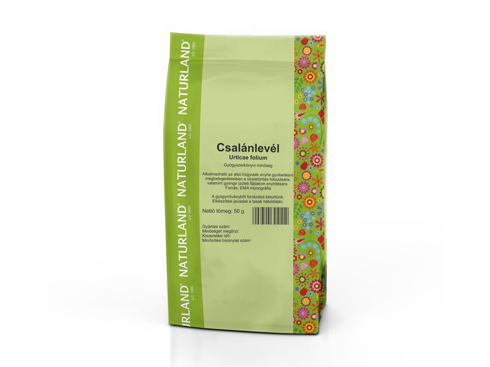 NATURLAND CSALÁNLEVÉL TEA 50G