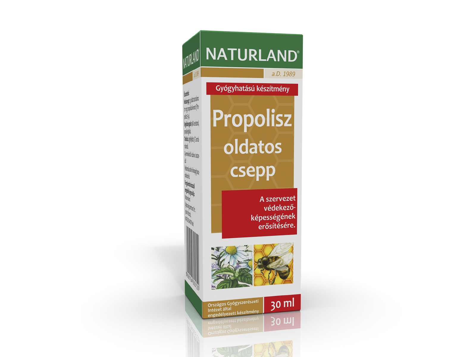 NATURLAND PROPOLISZ OLDATOS CSEPP 30ML