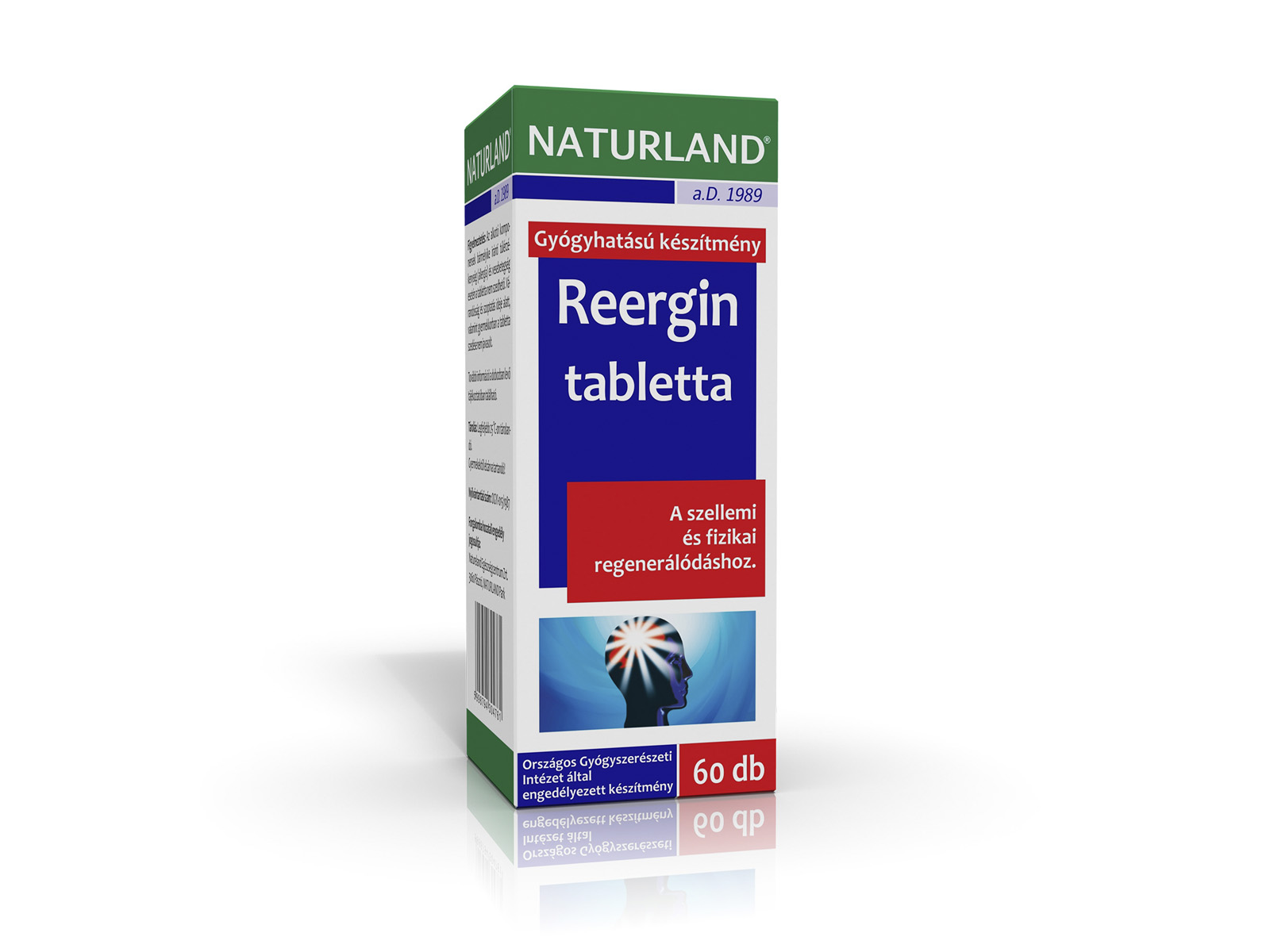 NATURLAND REERGIN TABLETTA 60DB