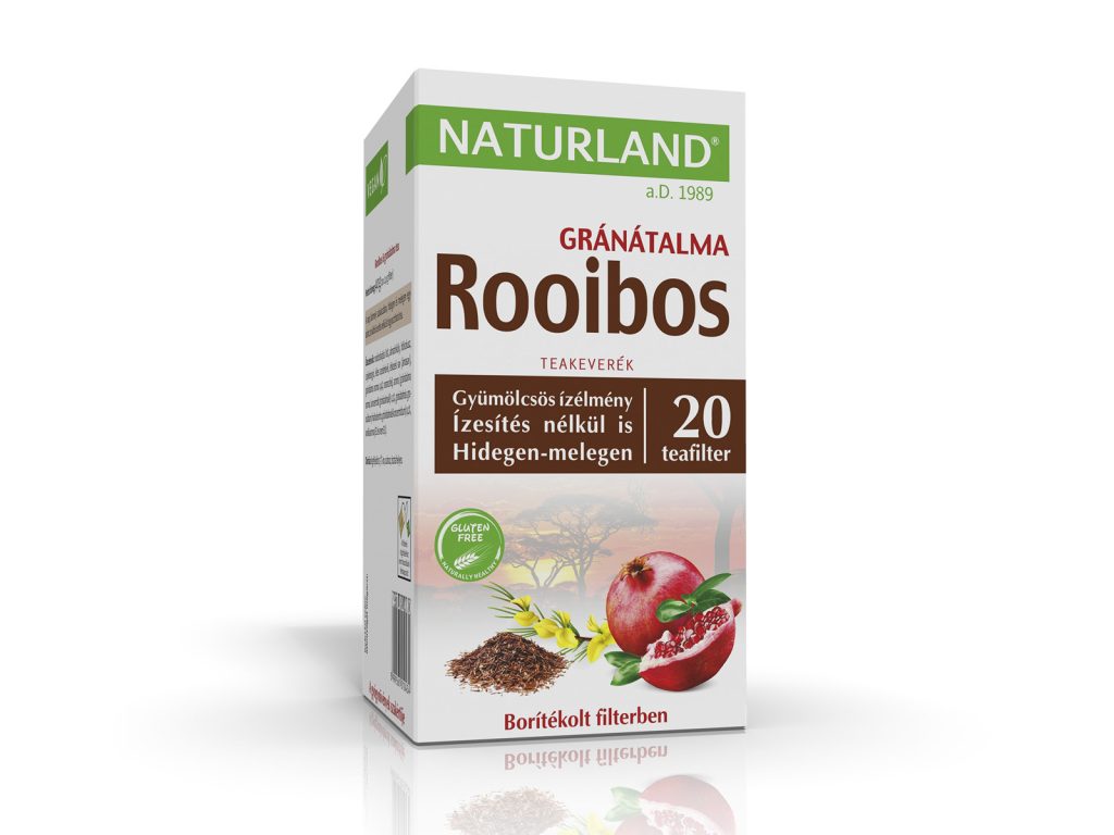 NATURLAND ROOBIOS TEA GRÁNÁTALMÁVAL  2X20G