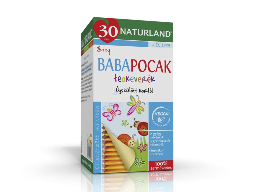 NATURLAND TEAKEVERÉK BABAPOCAK FILTERES 20DB