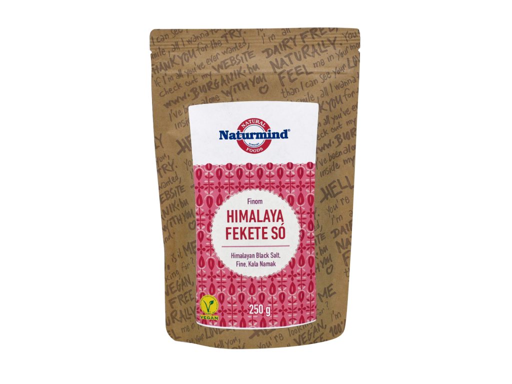 NATURMIND HIMALAYA FEKETE SÓ FINOM 250G