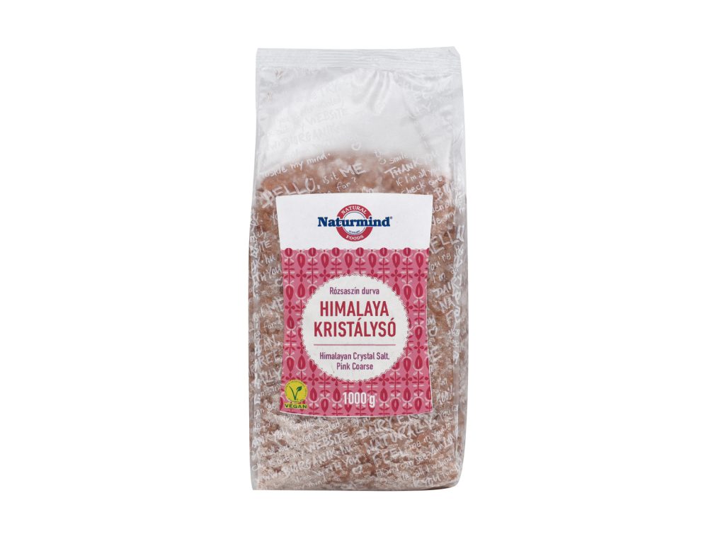 NATURMIND NATÚR HIMALAYA SÓ DURVA RÓZSASZÍN 1000G