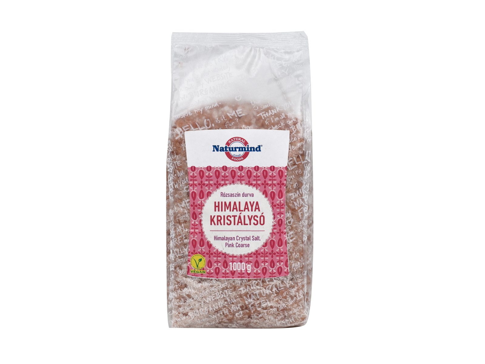 NATURMIND NATÚR HIMALAYA SÓ DURVA RÓZSASZÍN 1000G