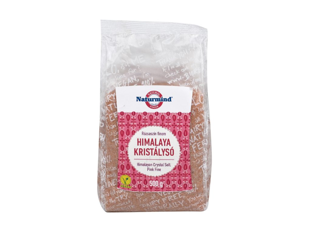 NATURMIND NATÚR HIMALAYA SÓ FINOM RÓZSASZÍN 500G