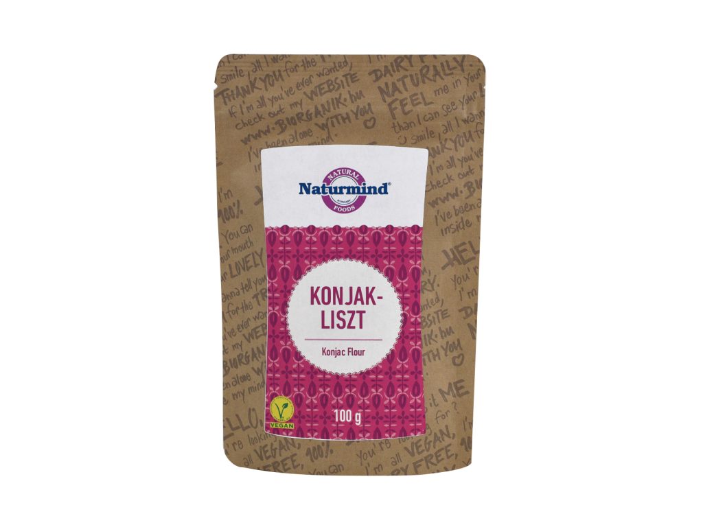 NATURMIND NATÚR KONJAKLISZT (KONJAC) 100G