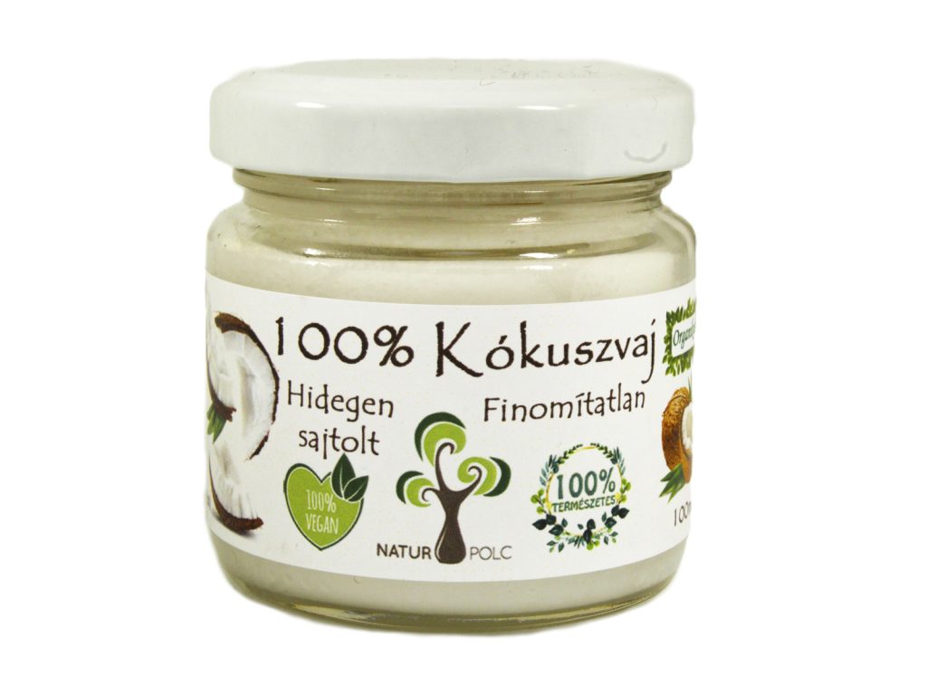 NATURPOLC 100% KÓKUSZVAJ FINOMÍTATLAN, HIDEGEN SAJTOLT 100ML
