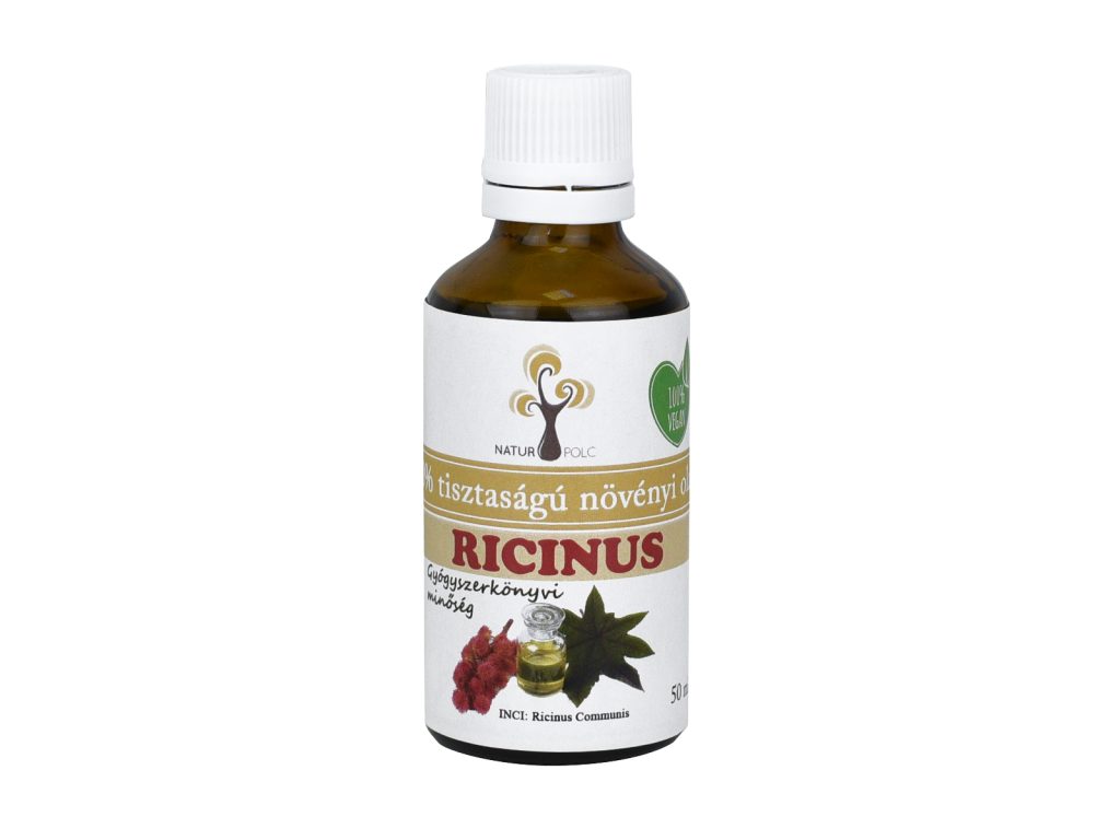 NATURPOLC RICINUS OLAJ GYÓGYSZERKÖNYVI MINŐSÉG 50ML