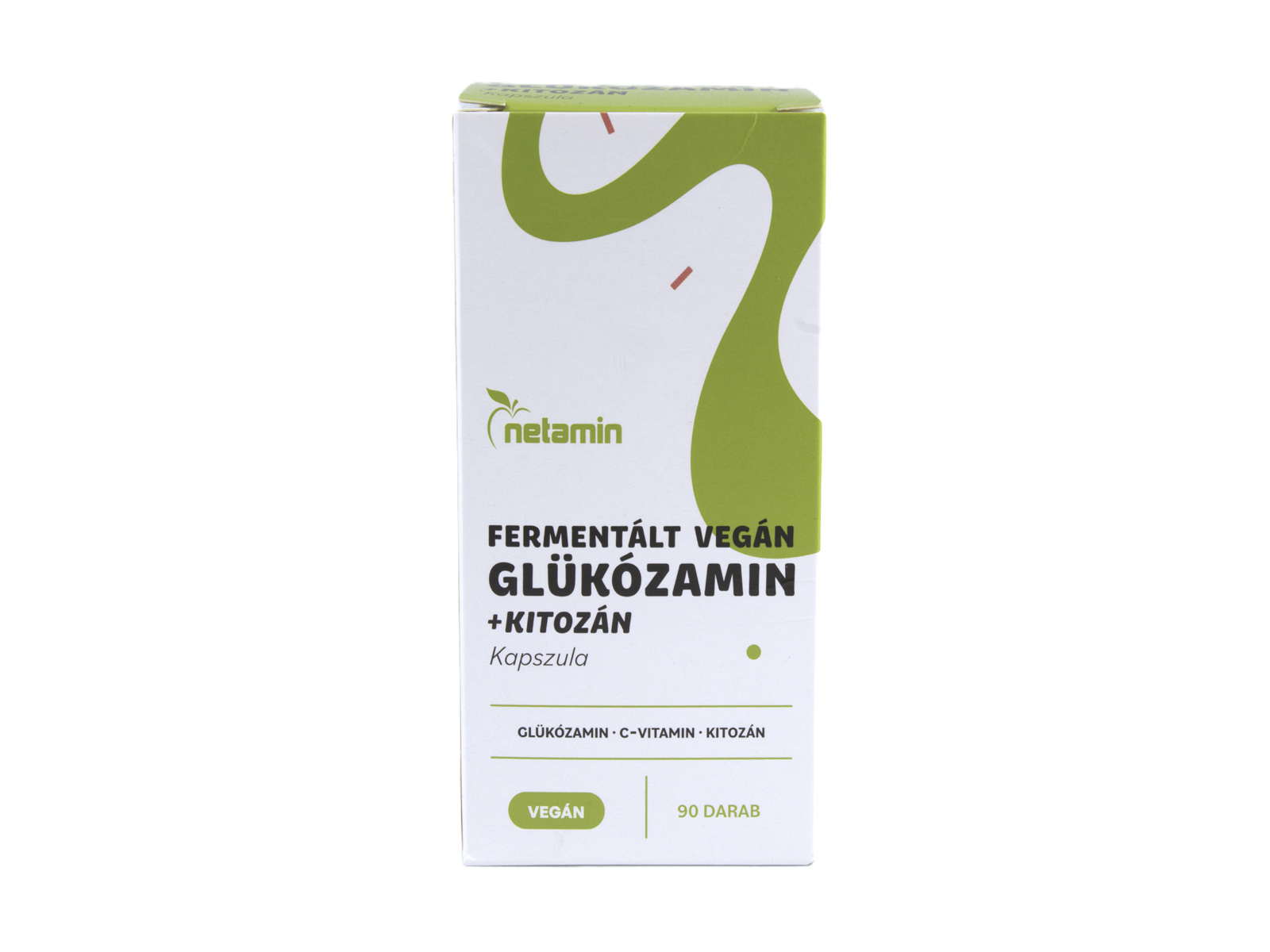NETAMIN FERMENTÁLT VEGÁN GLÜKOZAMIN + KITOZÁN KAPSZULA 90DB
