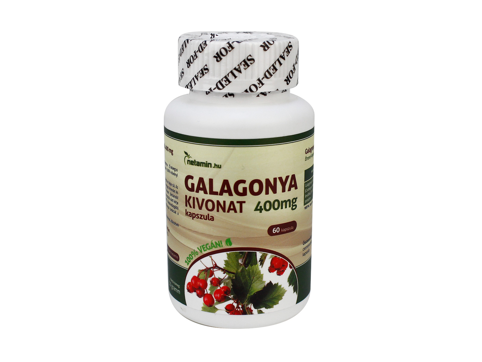NETAMIN GALAGONYA KIVONAT 400MG KAPSZULA 60DB