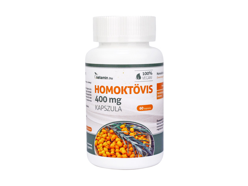 NETAMIN HOMOKTÖVIS 400MG KAPSZULA 60DB