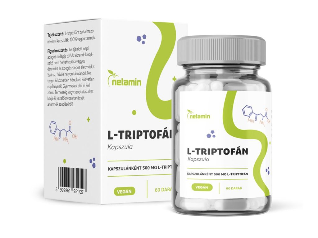 NETAMIN L-TRIPTOFÁN KAPSZULA 500MG KAPSZULA 60DB