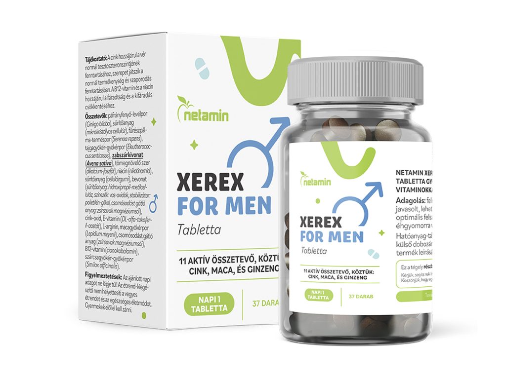 NETAMIN XEREX FOR MEN TABLETTA 37DB