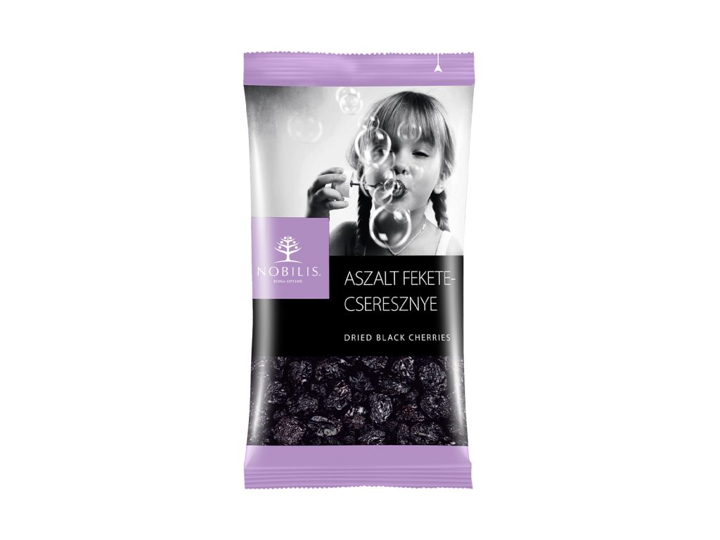 NOBILIS ASZALT FEKETE CSERESZNYE MAGOZOTT 100G