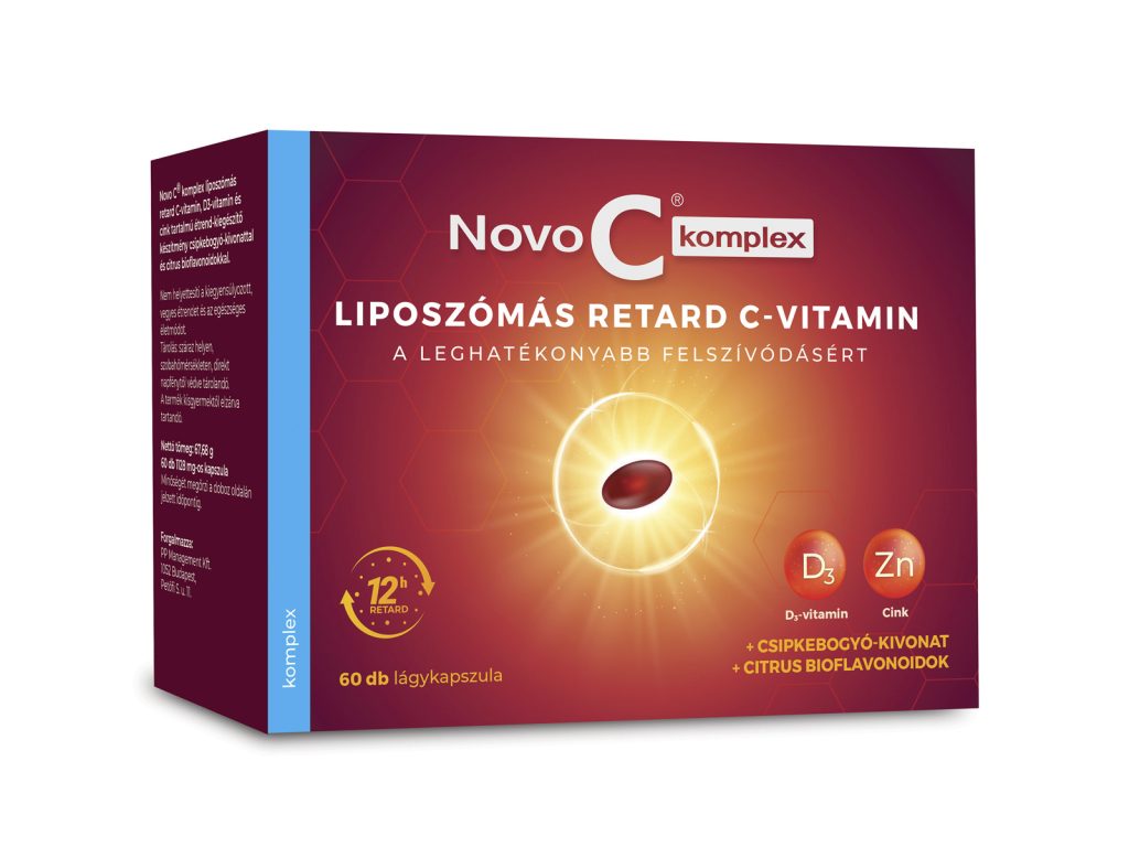 NOVO C KOMPLEX C-VITAMIN D3+CINK 60DB