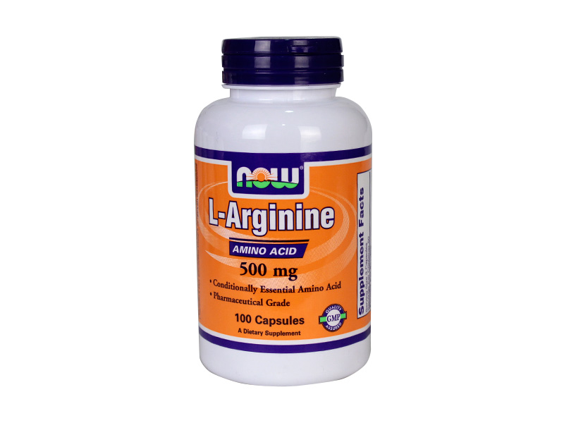 NOW L-ARGININE 500MG KAPSZULA 100DB