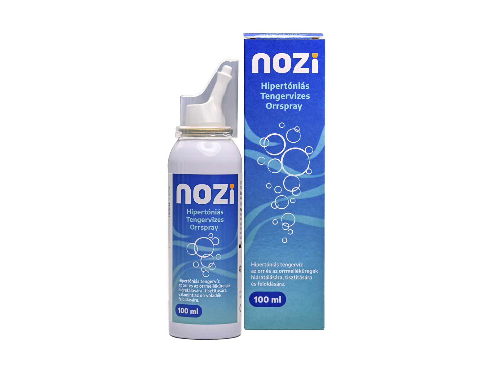 NOZI HIPERTÓNIÁS TENGERVIZES ORRSPRAY 100ML