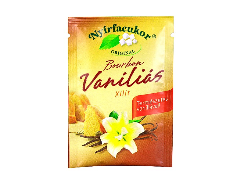 NYÍRFACUKOR BOURBON VANÍLIÁS XILIT 10G