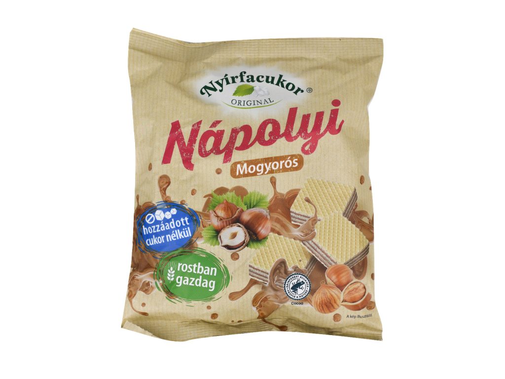 NYÍRFACUKOR NÁPOLYI MOGYORÓS HOZZÁADOTT CUKOR NÉLKÜL 180G