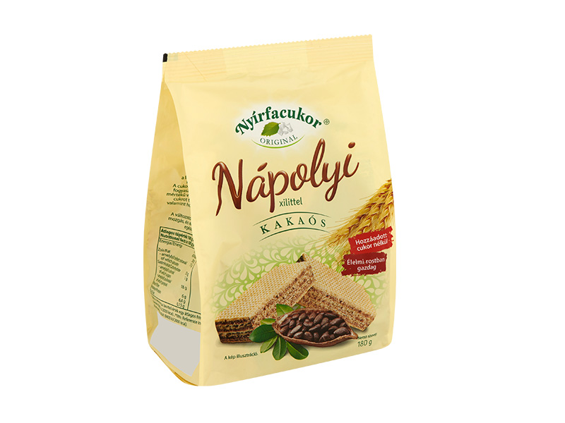 NYÍRFACUKOR NÁPOLYI XILITTEL KAKAÓS 180G