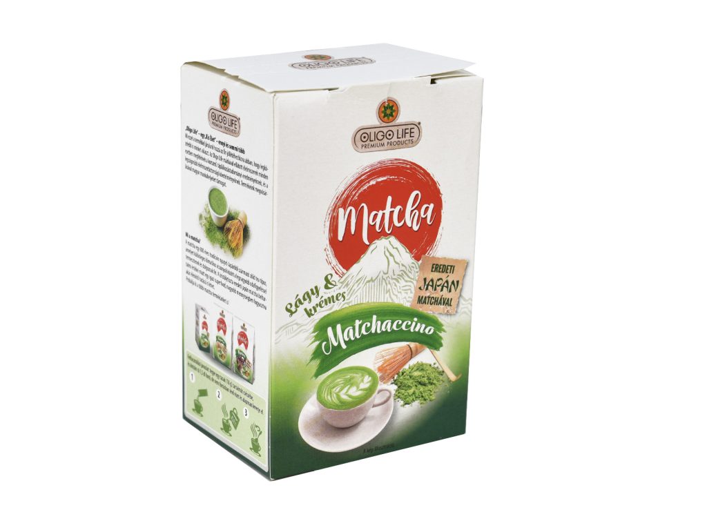 NYÍRFACUKOR OLIGO LIFE MATCHACCINO ZÖLD TEA SPECIALITÁS 6DB