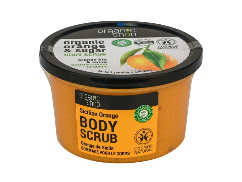 ORGANIC SHOP TONIZÁLÓ TESTRADÍR NARANCCSAL ÉS CUKORRAL 250ML