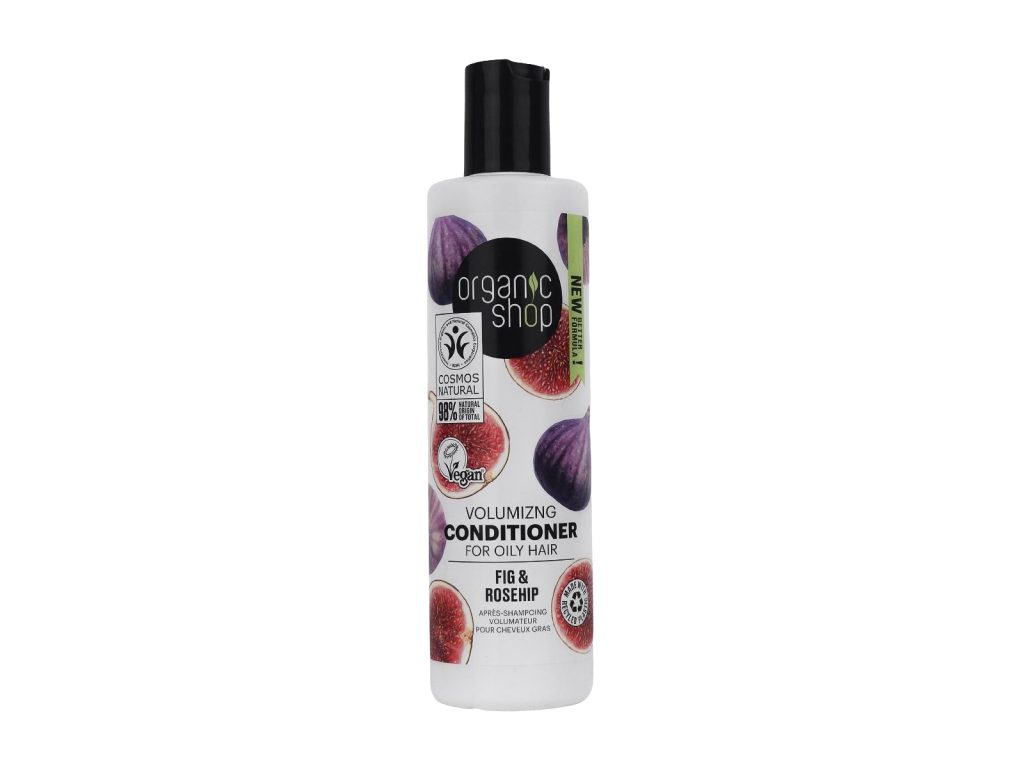 ORGANIC SHOP VOLUMENNÖVELŐ KONDICIONÁLÓ FÜGÉVEL ÉS CSIPKEBOGYÓVAL 280ML