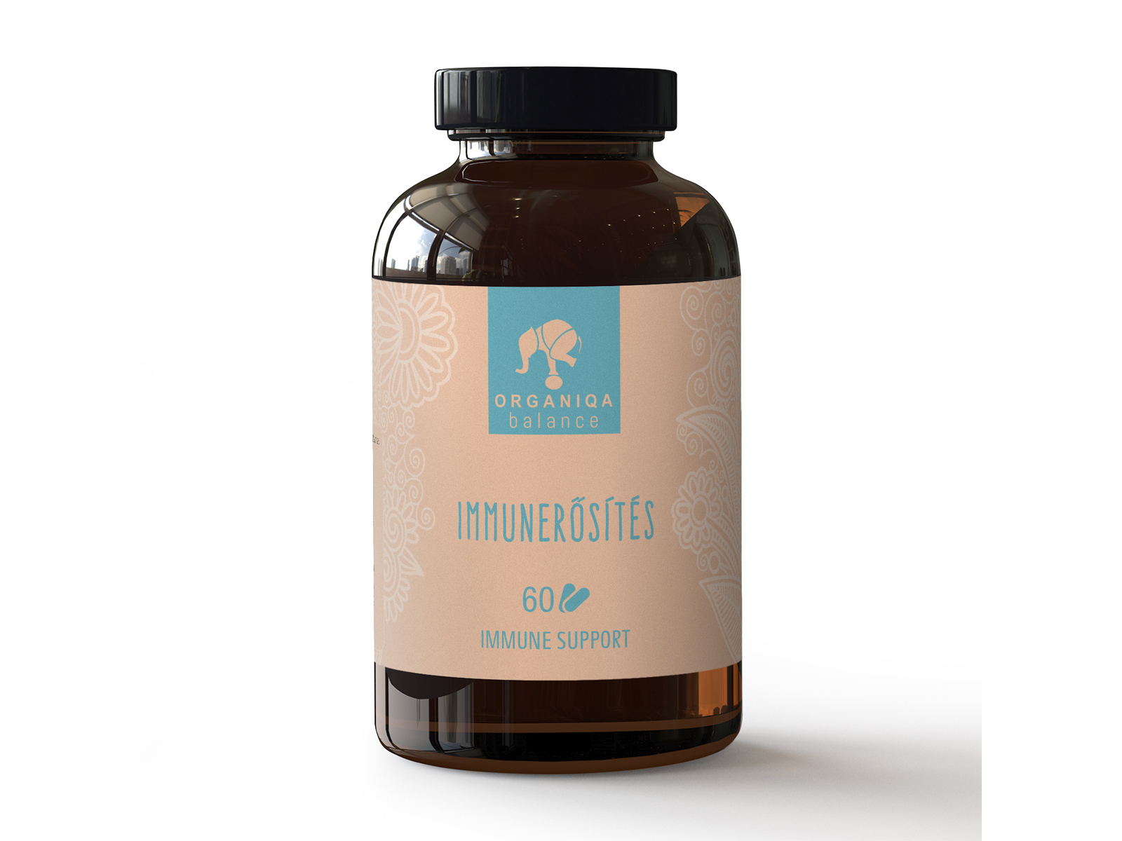 ORGANIQA BALANCE IMMUNERŐSÍTÉS KAPSZULA 60DB