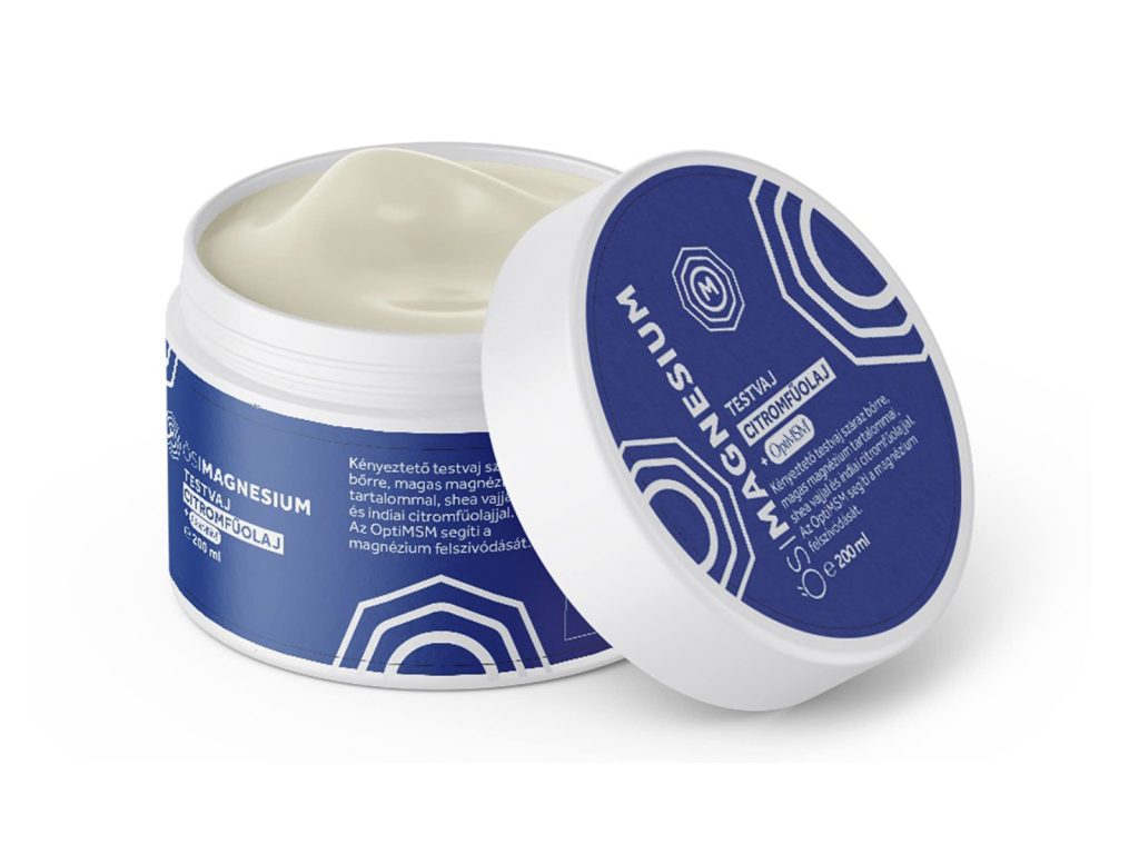 ŐSI MAGNESIUM TESTVAJ + OPTIMSM SHEA VAJJAL, CITROMFŰOLAJJAL 200ML