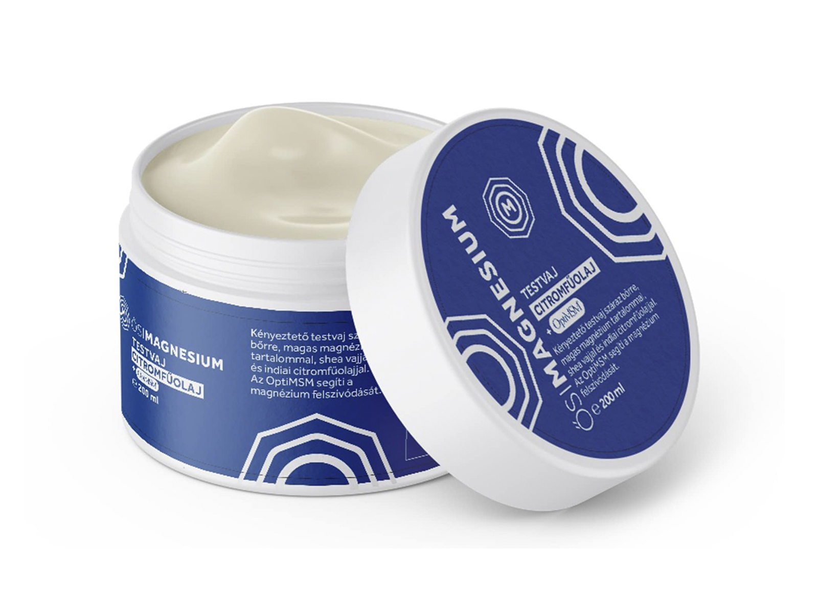 ŐSI MAGNESIUM TESTVAJ + OPTIMSM SHEA VAJJAL, CITROMFŰOLAJJAL 200ML