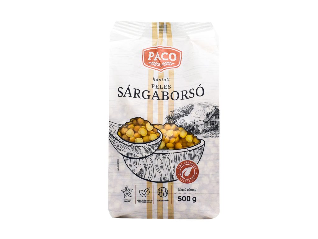 PACO SÁRGABORSÓ HÁNTOLT, FELES 500G