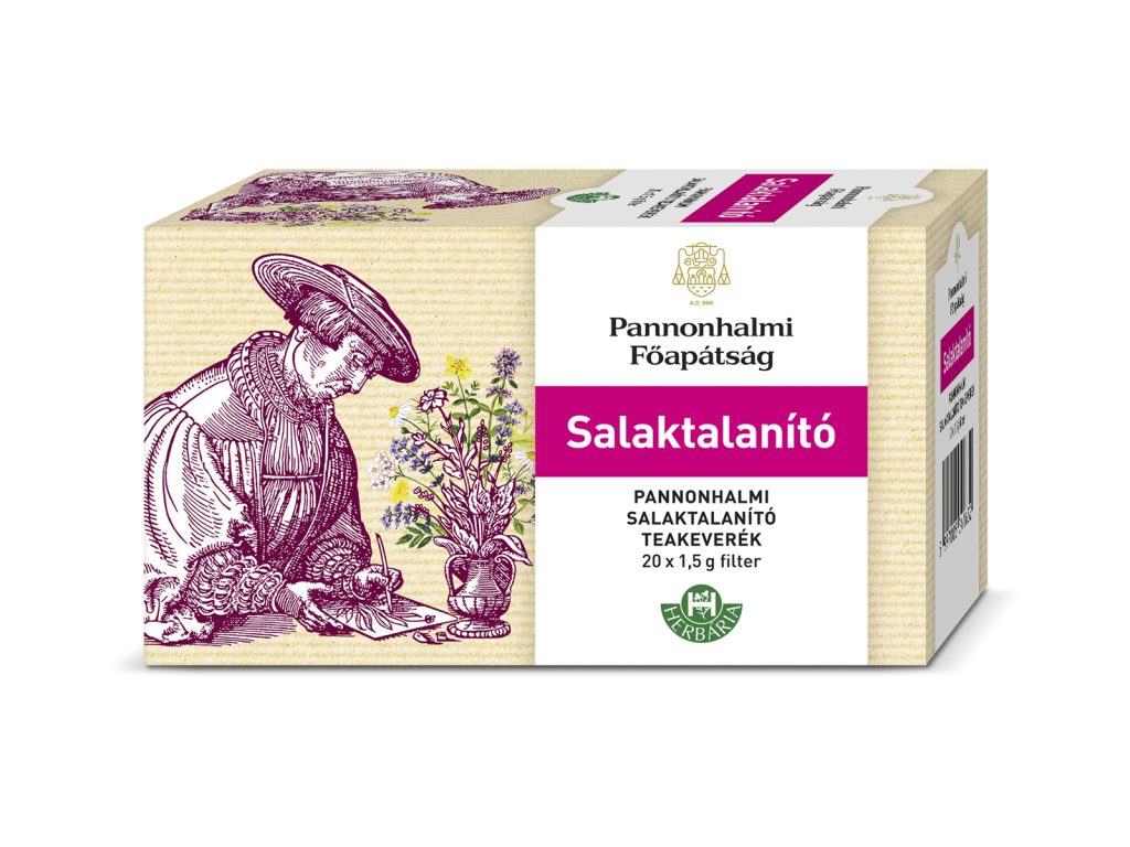 PANNONHALMI GYÓGYNÖVÉNY TEA SALAKTALANÍTÓ FILTERES 20DB