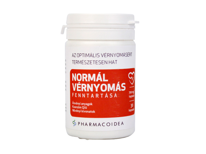 PHARMACOIDEA NORMÁL VÉRNYOMÁS KAPSZULA 30DB