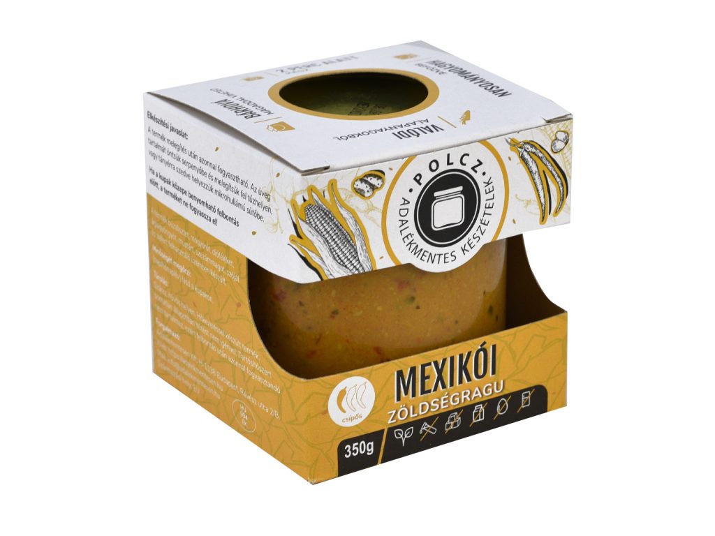 POLCZ ADALÉKMENTES KÉSZÉTELEK MEXIKÓI ZÖLDSÉGRAGU 350G