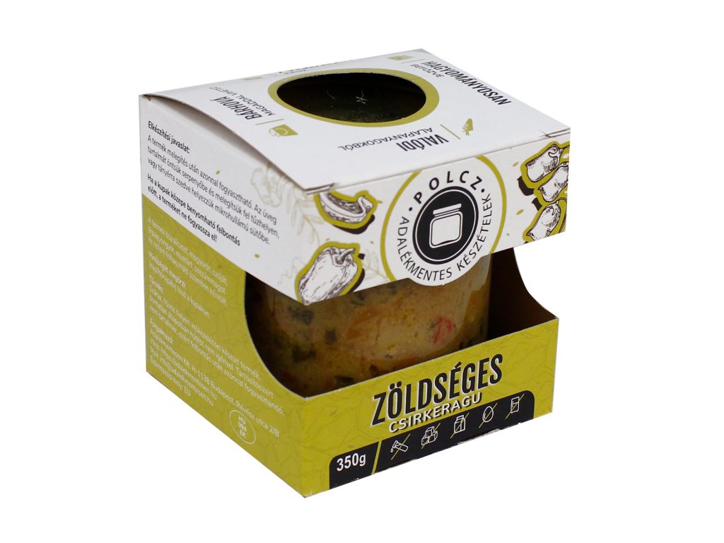 POLCZ ADALÉKMENTES KÉSZÉTELEK ZÖLDSÉGES CSIRKERAGU 350G