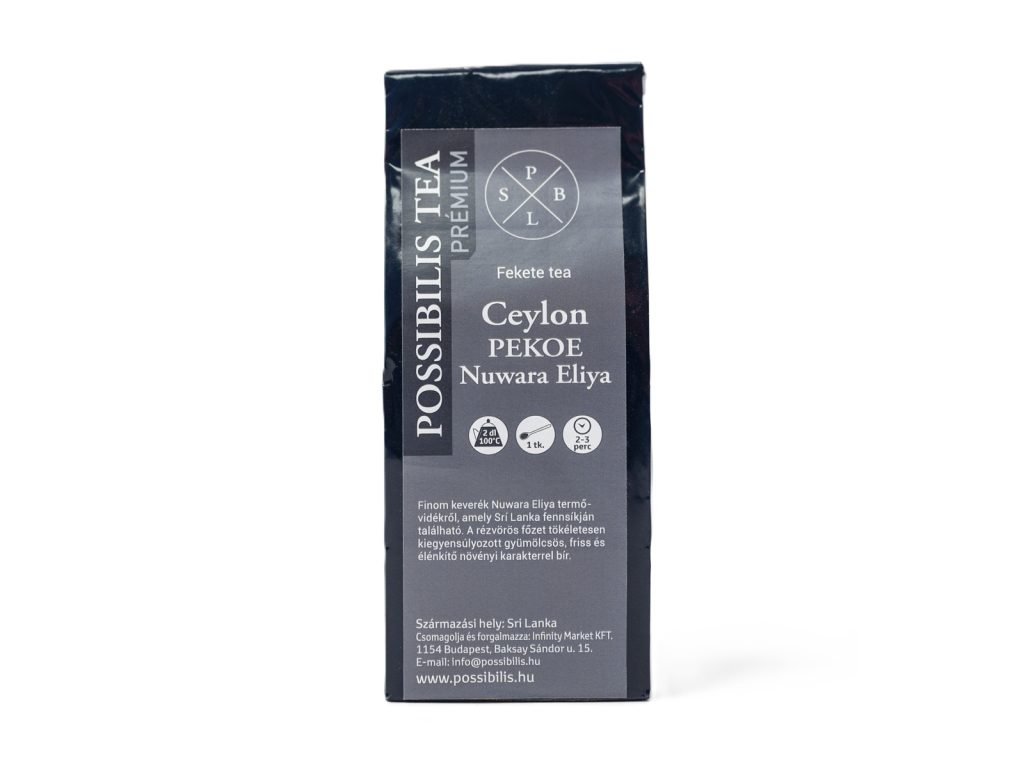 POSSIBILIS FEKETE TEA CEYLON PEKOE NUWARA ELIYA 75G