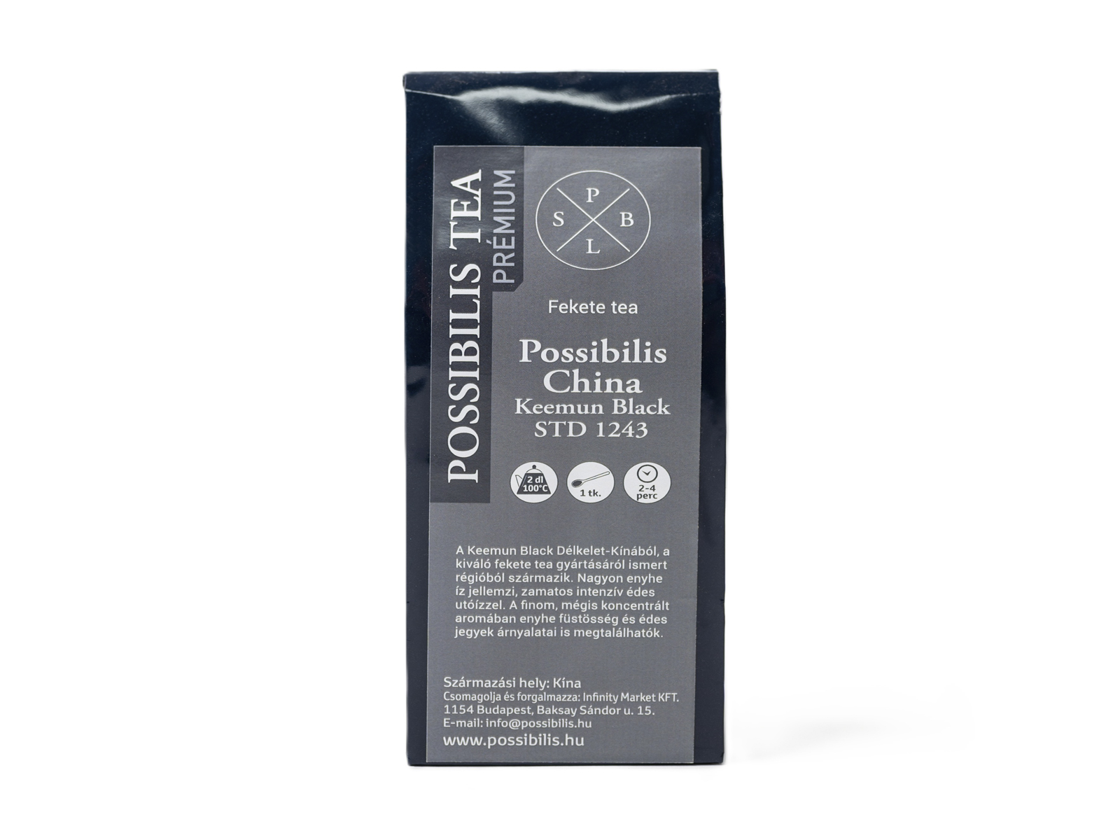 POSSIBILIS FEKETE TEA CHINA KEEMUN BLACK STD 1243 75G