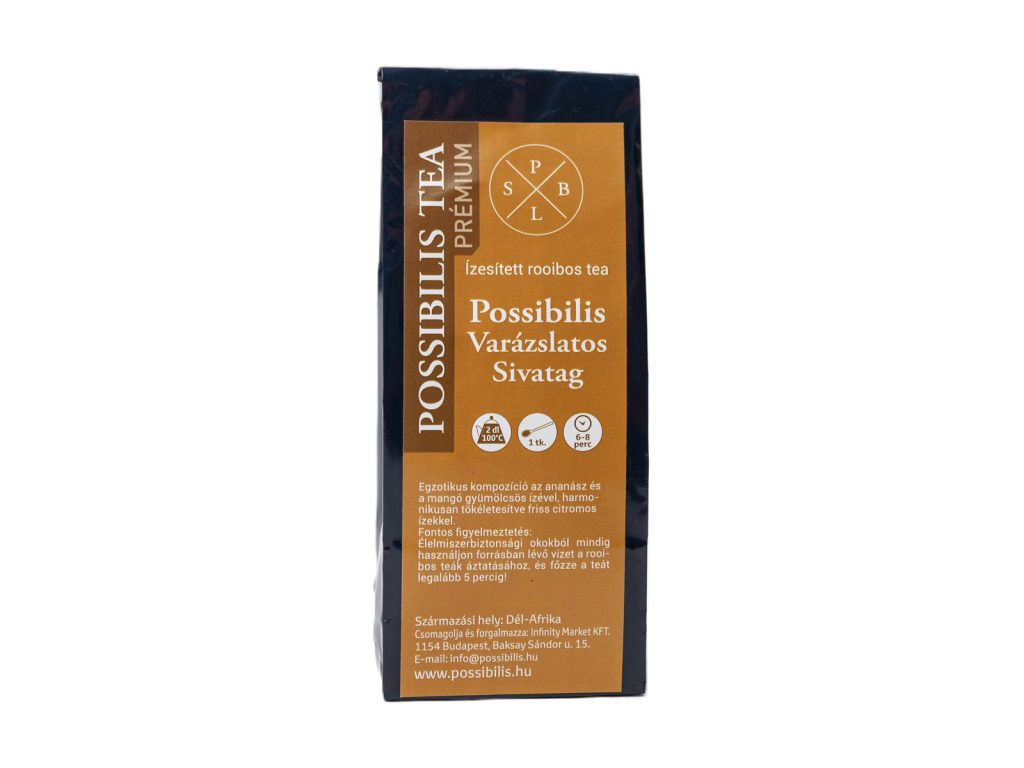 POSSIBILIS ÍZESÍTETT ROOIBOS TEA VARÁZSLATOS SIVATAG 75G