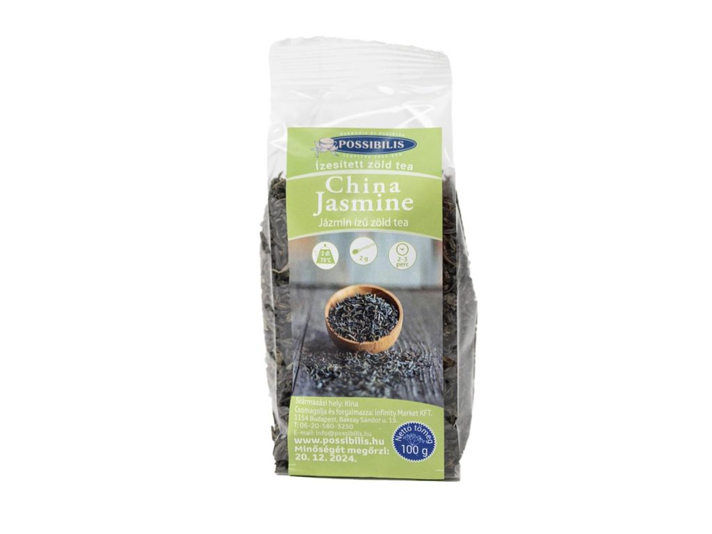 POSSIBILIS TEA CHINA JASMINE ZÖLD TEA 100G