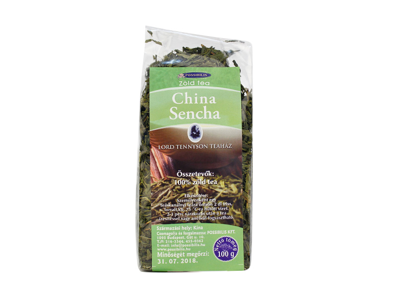 POSSIBILIS TEA CHINA SENCHA ZÖLD TEA 100G