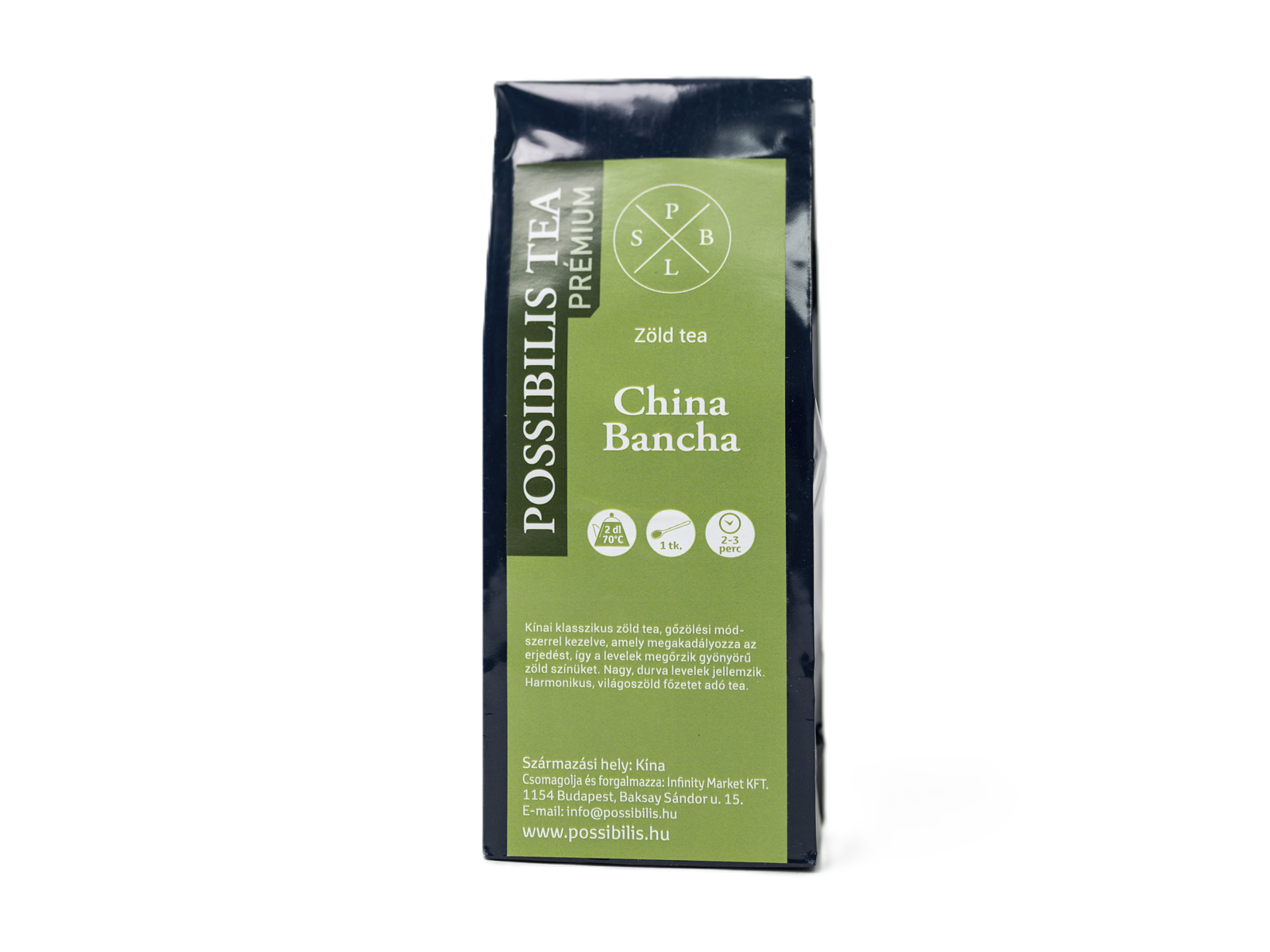 POSSIBILIS ZÖLD TEA CHINA BANCHA 75G