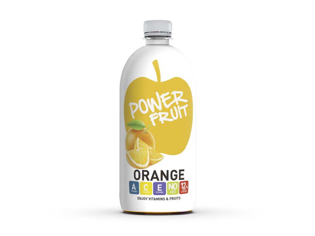 POWER FRUIT ITAL NARANCS ÍZŰ ÉDESÍTŐSZEREKKEL 750ML DRS+50FT BETÉTDÍJ