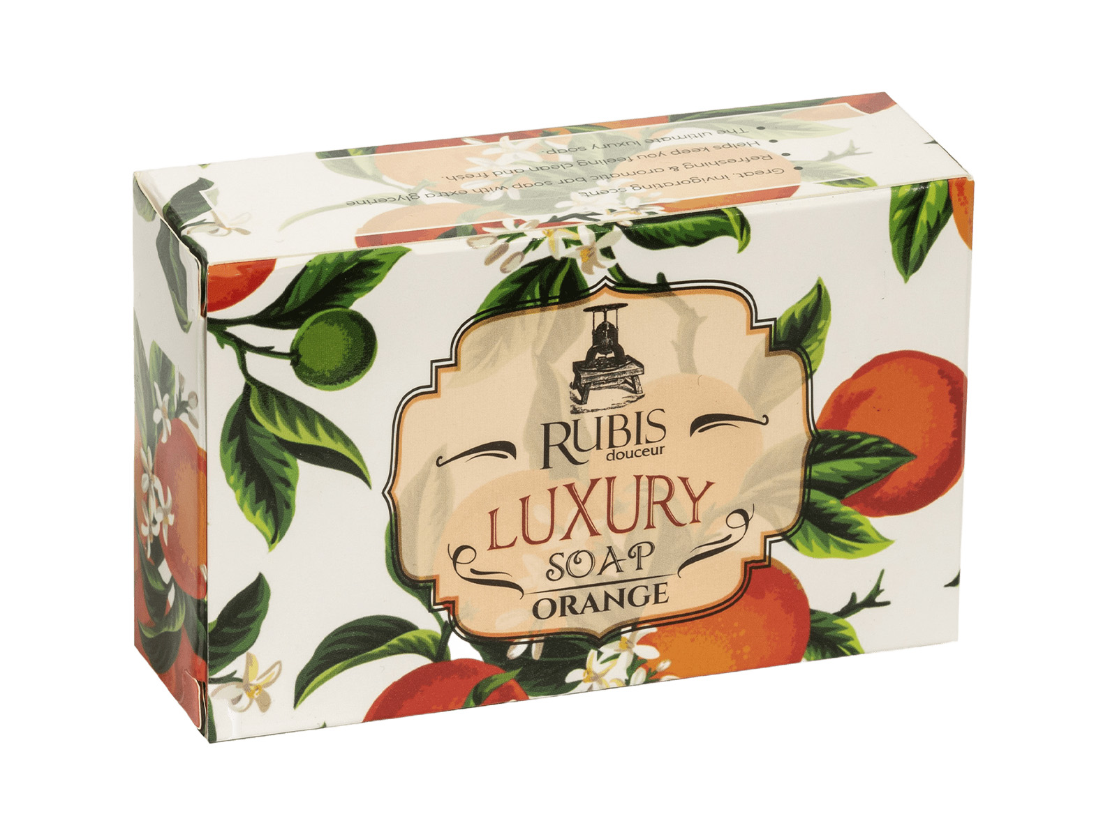 RUBIS LUXURY SZAPPAN NARANCSOS 115G