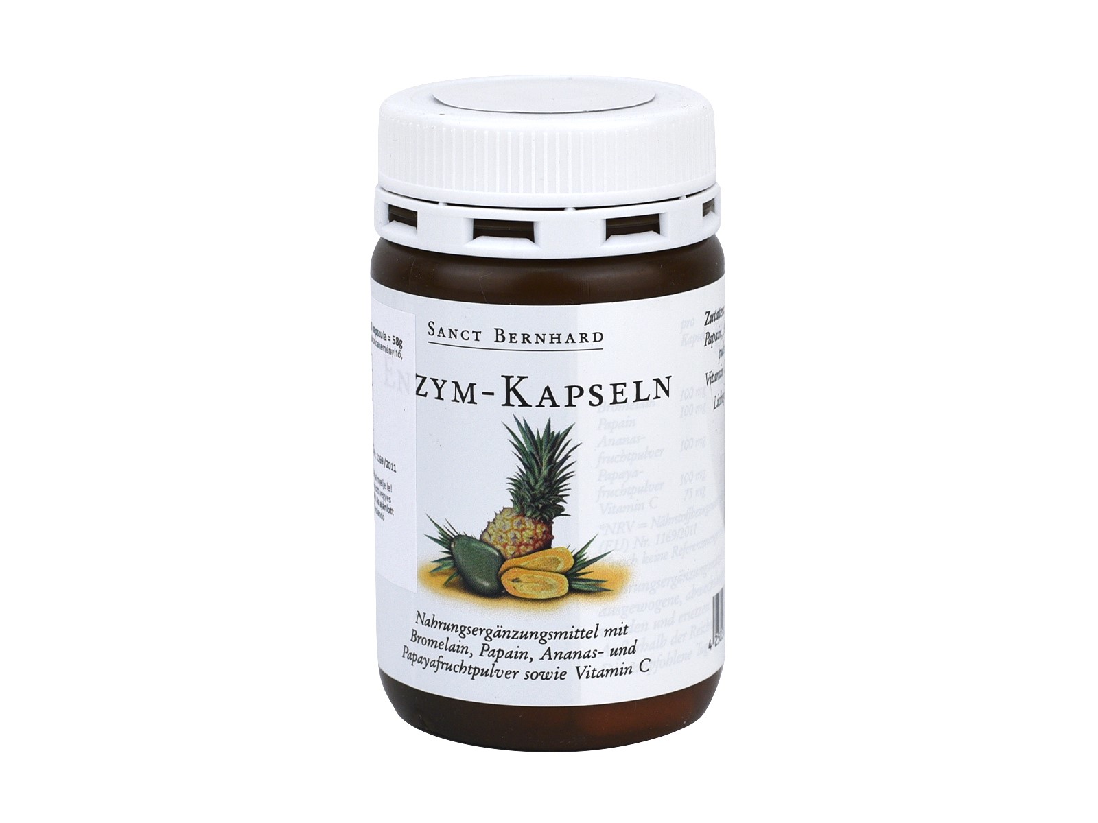 SANCT BERNHARD ANANÁSZ-PAPAYA KAPSZULA 90DB