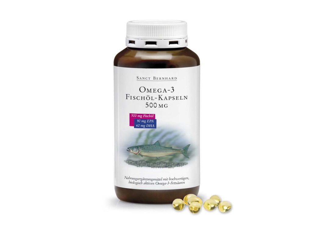 SANCT BERNHARD OMEGA-3 HALOLAJ KAPSZULA 400DB