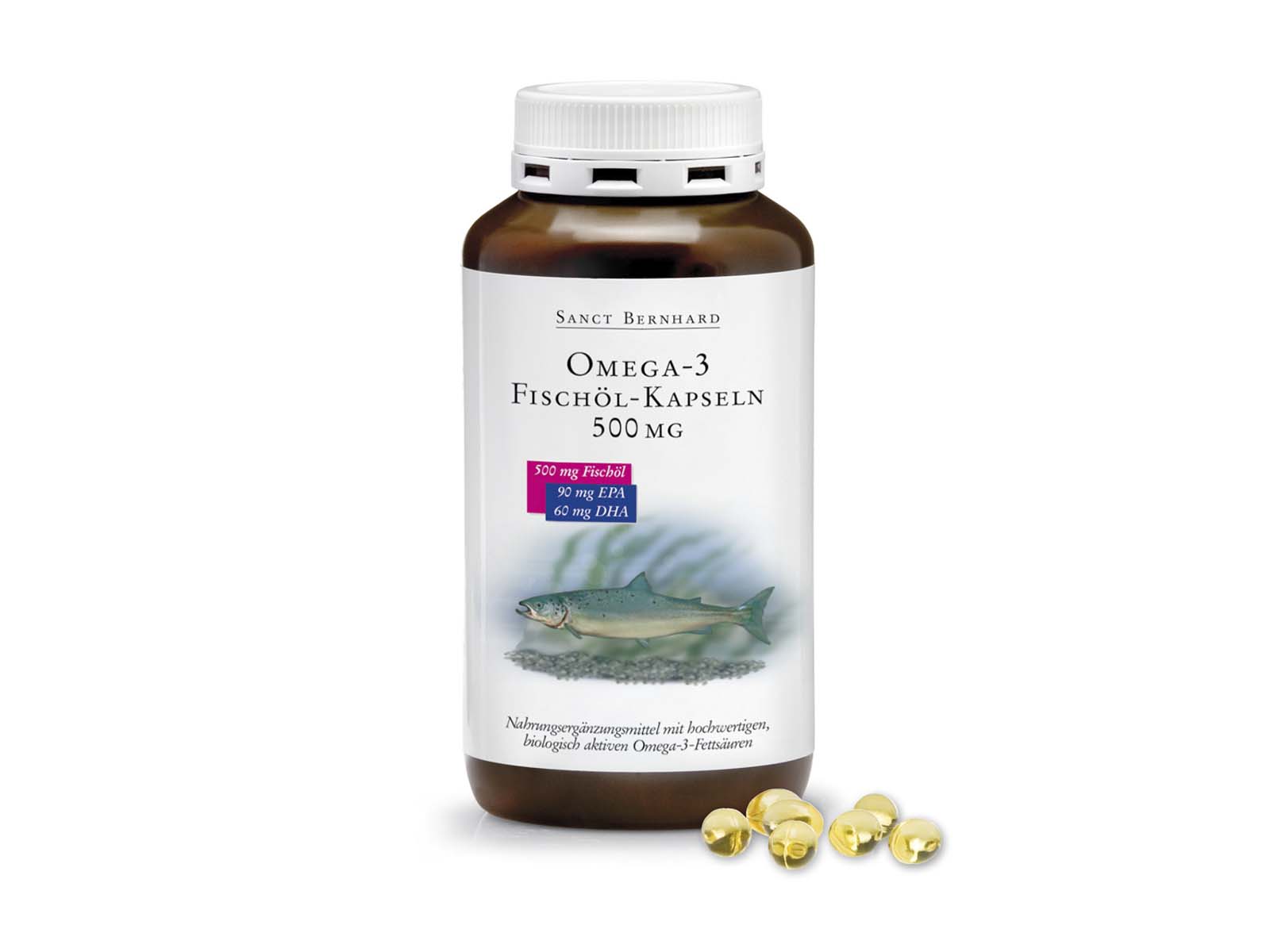 SANCT BERNHARD OMEGA-3 HALOLAJ KAPSZULA 400DB