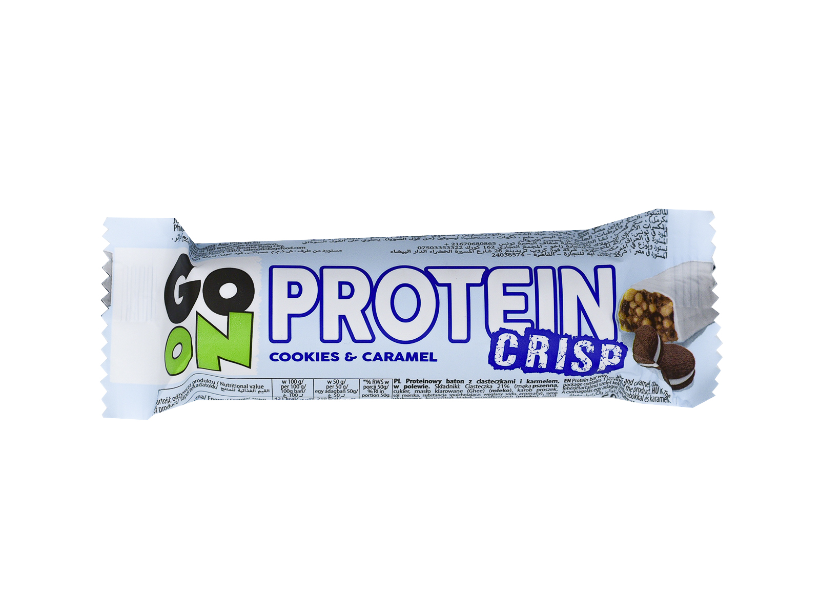 SANTE GO ON CRISP PROTEINSZELET KARAMELLÁS SÜTEMÉNY ÍZŰ 50G