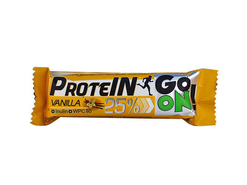 SANTE GO ON TEJCSOKOLÁDÉVAL BEVONT VANÍLIÁS PROTEINSZELET 50G