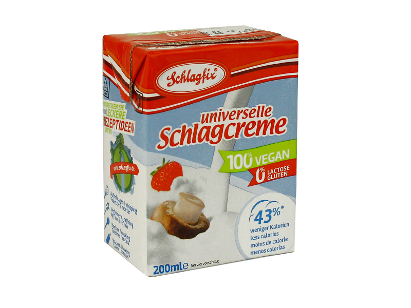 SCHLAGFIX VEGÁN HABKRÉM 15% 200ML